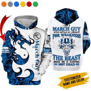 Personalized Name March Guy 3D All Over Printed Clothes VN030423
