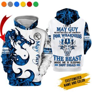 Personalized Name May Guy 3D All Over Printed Clothes VN030425