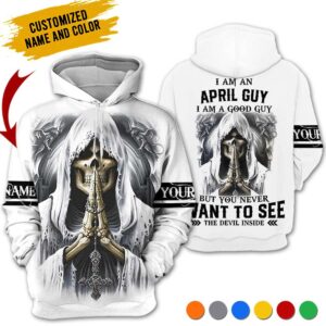 Personalized Name April Guy 3D All Over Printed Clothes TB245E4