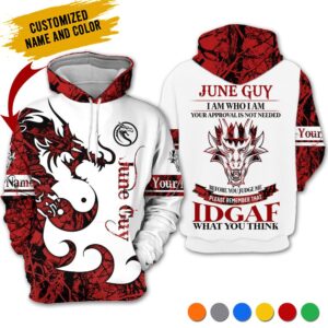Personalized Name June Guy 3D All Over Printed Clothes TH225A6