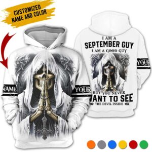 Personalized Name September Guy 3D All Over Printed Clothes TB245E9