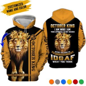 Personalized Name October Guy 3D All Over Printed Clothes TN0605A10