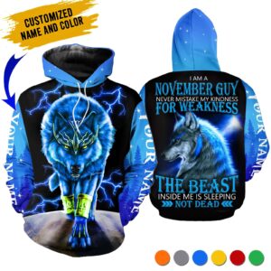 Personalized Name  October Guy 3D All Over Printed Clothes DN2511R10