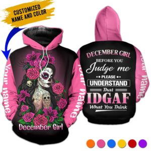 Personalized Name December Girl 3D All Over Printed Clothes TL1103212