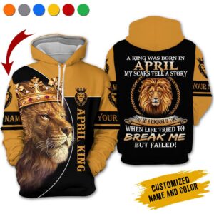 Personalized Name April Guy 3D All Over Printed Clothes VN2809A4
