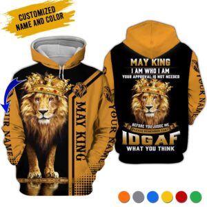 Personalized Name May Guy 3D All Over Printed Clothes TN0605A5