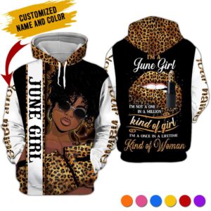 Personalized Name June Girl 3D All Over Printed Clothes VT02819M6