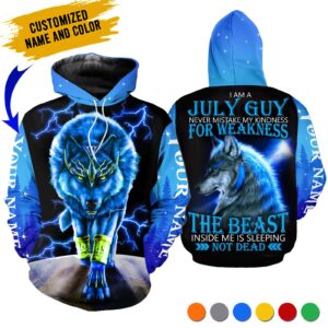 Personalized Name July Guy 3D All Over Printed Clothes DN2511R7