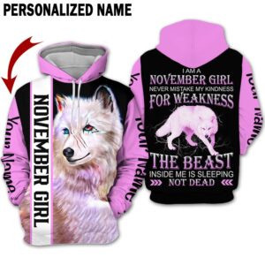 Personalized Name  Girl 3D All Over Printed Clothes AA0405A11