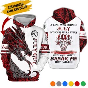Personalized Name July Guy 3D All Over Printed Clothes TL25051C7
