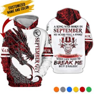 Personalized Name September Guy 3D All Over Printed Clothes TL25051C9