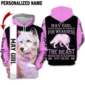 Personalized Name  Girl 3D All Over Printed Clothes AA0405A5