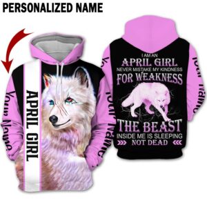 Personalized Name  Girl 3D All Over Printed Clothes AA0405A4