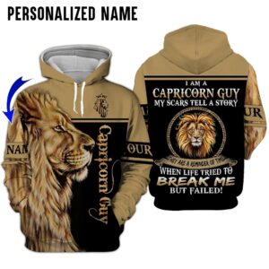 Personalize Name Capricorn Guy 3D All Over Printed Clothes TL028Z114