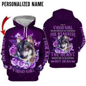 Personalize Name Virgo Girl 3D All Over Printed Clothes TL028Z1212
