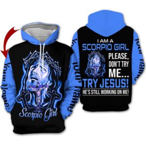 Personalized Name  Scorpio  Girl 3D All Over Printed Clothes AA0305A10