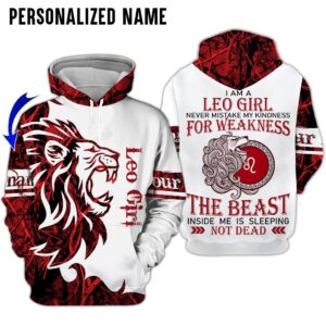 Personalize Name Leo Girl 3D All Over Printed Clothes TB028Z146