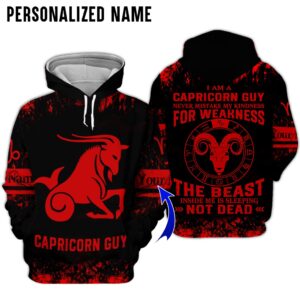 Personalize Name Capricorn Guy 3D All Over Printed Clothes TN028Z94