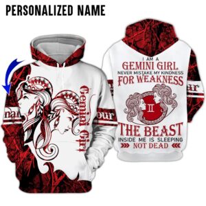 Personalize Name Gemini Girl 3D All Over Printed Clothes TB028Z145