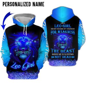 Personalize Name Leo Girl 3D All Over Printed Clothes TP028Z216