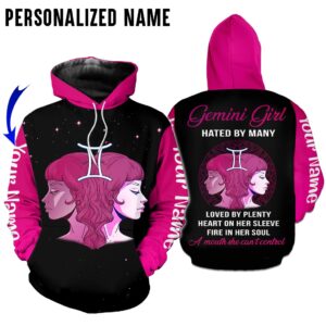 Personalize Name Gemini Girl 3D All Over Printed Clothes TB028Z135