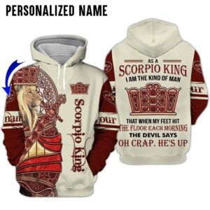 Personalize Name Scorpio Guy3D All Over Printed Clothes TP028Z110