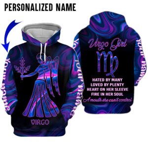 Personalize Name Virgo Girl 3D All Over Printed Clothes TP028Z2212