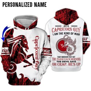 Personalize Name Capricorn Guy 3D All Over Printed Clothes AA028Z84