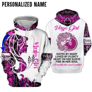 Personalize Name Virgo Girl 3D All Over Printed Clothes DN028Z3012