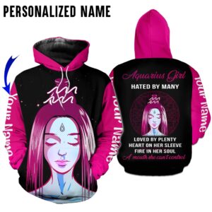 Personalize Name Aquarius Girl 3D All Over Printed Clothes TB028Z131