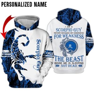 Personalize Name Scorpio Guy 3D All Over Printed Clothes AA028Z710