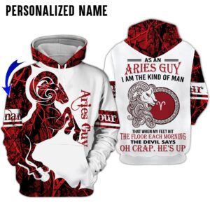 Personalize Name Aries Guy 3D All Over Printed Clothes AA028Z82