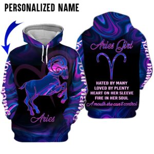 Personalize Name Aries Girl 3D All Over Printed Clothes TP028Z222