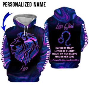 Personalize Name Leo Girl 3D All Over Printed Clothes TP028Z226