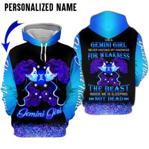 Personalize Name Gemini Girl 3D All Over Printed Clothes TP028Z215