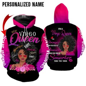 Personalize Name Virgo Girl 3D All Over Printed Clothes NN028Z2312
