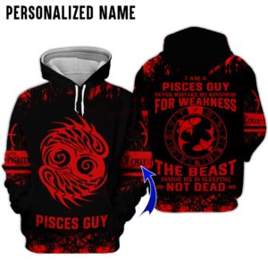 Personalize Name Pisces Guy 3D All Over Printed Clothes TN028Z98