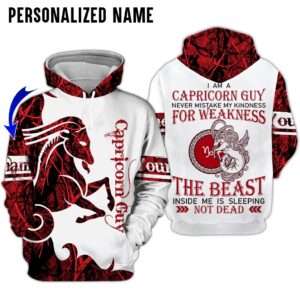Personalize Name Capricorn Guy 3D All Over Printed Clothes AA028Z104