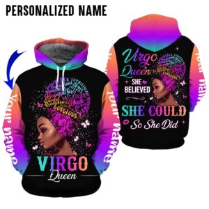 Personalize Name Virgo Girl 3D All Over Printed Clothes NN028Z2412