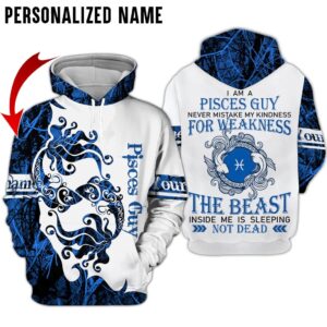 Personalize Name Pisces Guy 3D All Over Printed Clothes AA028Z78