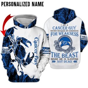 Personalize Name Cancer Guy 3D All Over Printed Clothes AA028Z73