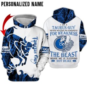 Personalize Name Taurus Guy 3D All Over Printed Clothes AA028Z711