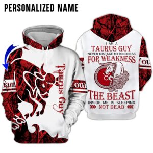 Personalize Name Taurus Guy 3D All Over Printed Clothes AA028Z1011